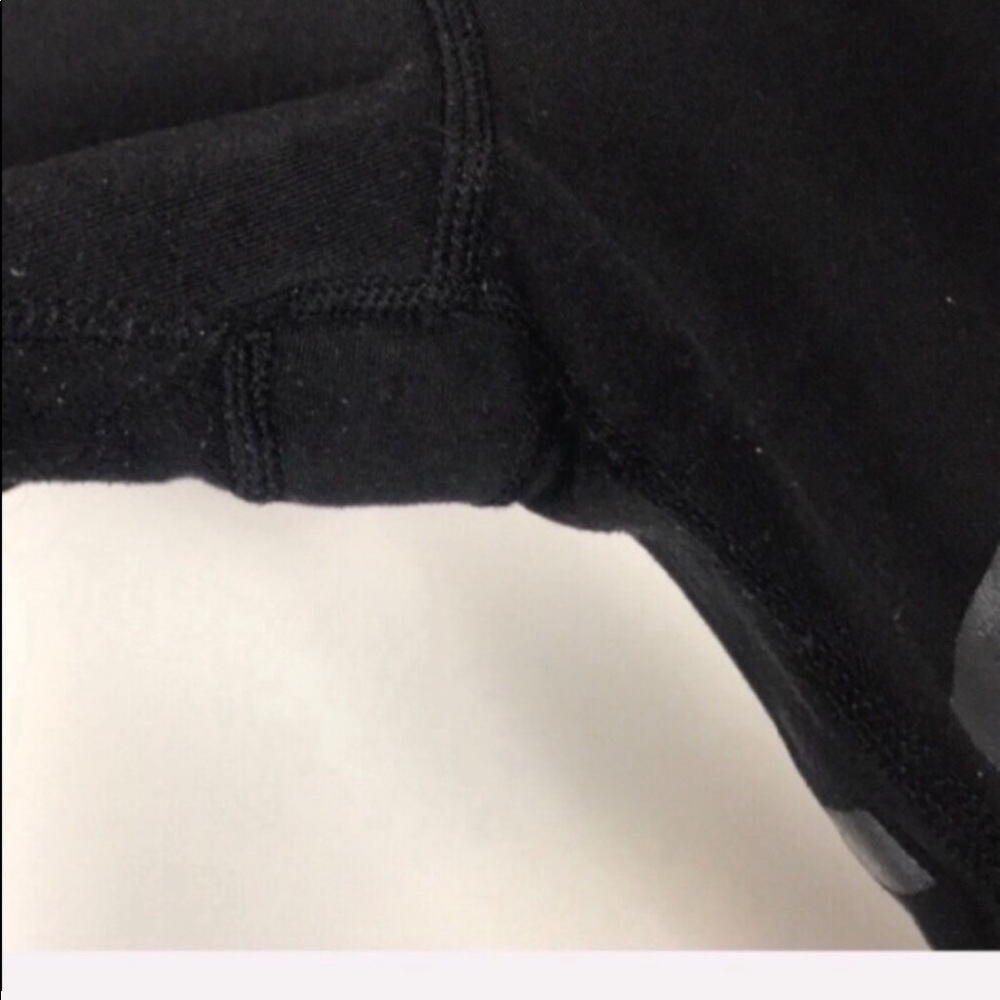 ALO Yoga Black Lineal Cropped Leggings Size S - Picture 7 of 7